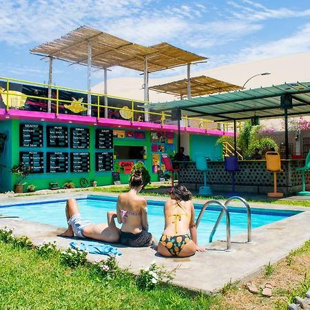 The Upcycled Hostel Huacachina Ica Dış mekan fotoğraf
